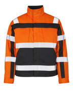 07109-860-14888 Jacke - hi-vis Orange/Anthrazit