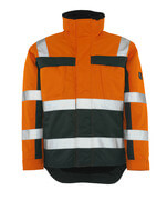 07223-880-1403 Winterjacke - hi-vis Orange/Grün