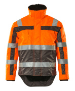 07223-880-14888 Winterjacke - hi-vis Orange/Anthrazit