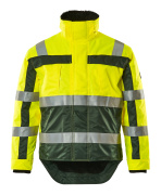 07223-880-1703 Winterjacke - hi-vis Gelb/Grün
