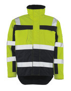 07223-880-171 Winterjacke - hi-vis Gelb/Marine