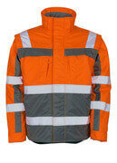 09335-880-14888 Veste grand froid - Hi-vis orange/Anthracite
