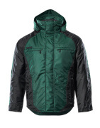 12035-211-0309 Veste grand froid - Vert bouteille/Noir