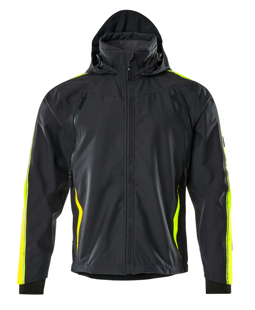 15001-222-0917 Veste d'extérieur - Noir/Hi-vis jaune 