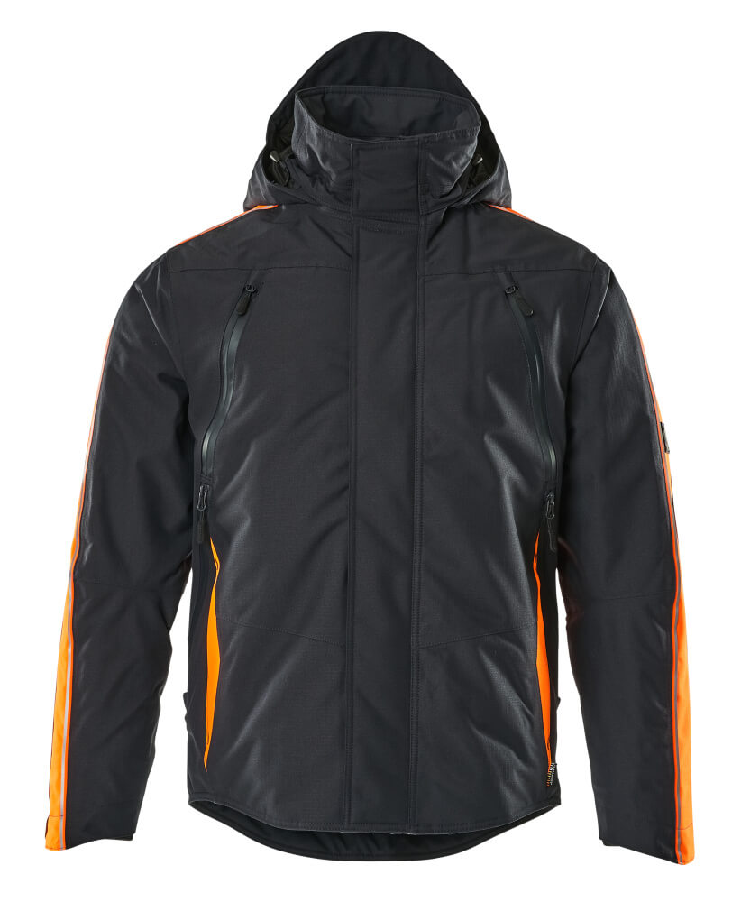 15035-222-01014 Veste grand froid - Marine foncé/Orange