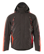 15035-222-18222 Veste grand froid - Anthracite foncé/Hi-vis rouge
