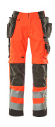 15531-860-14010 Pantalon avec poches flottantes - Hi-vis Orange/Marine foncé