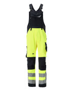 15569-860-17010 Arbeitslatzhose - hi-vis Gelb/Schwarzblau