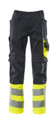 15679-860-01014 Arbeitshose - Schwarzblau/hi-vis Orange