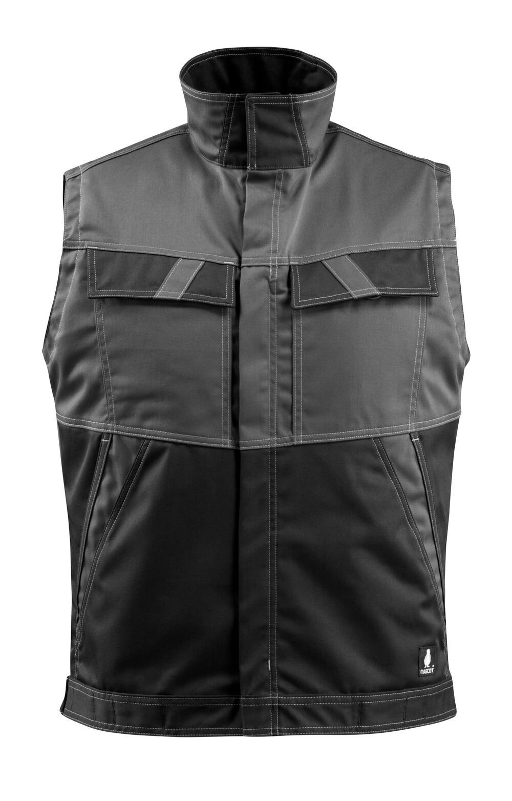 15754-330-1809 Gilet - Anthracite foncé/Noir