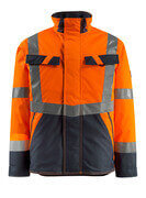 15935-126-14010 Winterjacke - hi-vis Orange/Schwarzblau