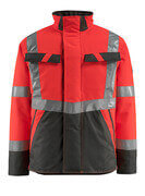 15935-126-22218 Winterjacke - hi-vis Rot/Dunkelanthrazit