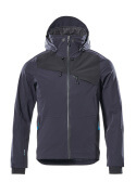 17001-411-01009 Hard Shell Jacke - Schwarzblau/Schwarz