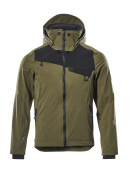 17001-411-3309 Hard Shell Jacke - Moosgrün