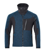 17105-309-4409 Strickjacke mit Reißverschluss - Petroleum