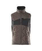 18065-318-1809 Gilet grand froid - Anthracite foncé/Noir