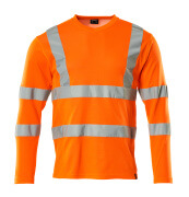 18281-995-14 T-Shirt, Langarm - Hi-vis Orange