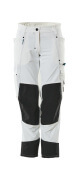 18378-311-06 Pantalon avec poches genouillères - Blanc