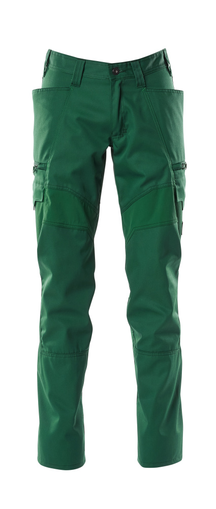 18679-442-03 Pantalon avec poches cuisse - Vert bouteille
