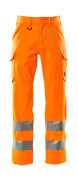 18879-860-14 Hose mit Schenkeltaschen - Hi-vis Orange