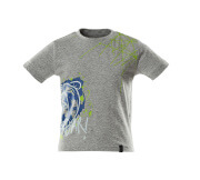 18982-965-08 T-shirts pour enfant - Gris chiné