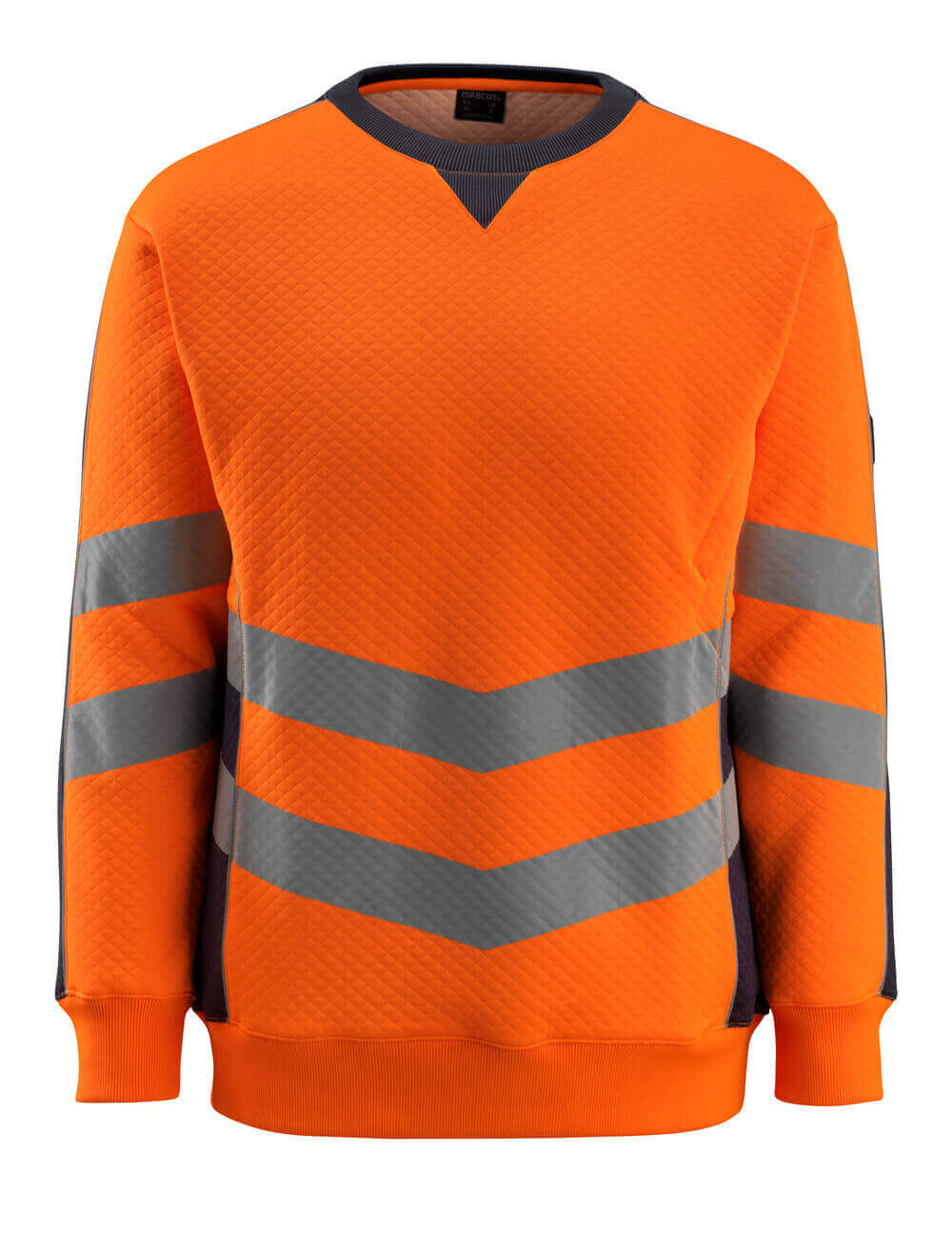 50126-932-14010 Sweatshirt - hi-vis Orange/Schwarzblau