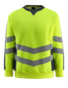 50126-932-17010 Sweatshirt - hi-vis Gelb/Schwarzblau