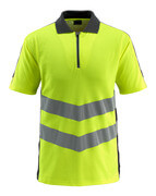 50130-933-1709 Polo - Hi-vis jaune/Noir