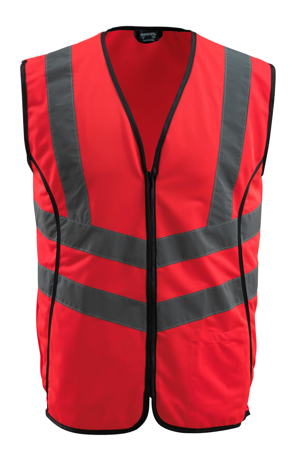 50145-982-222 Gilet de circulation - Hi-vis rouge