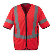 50216-310-222 Warnschutzweste - hi-vis Rot