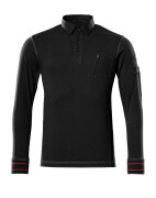 50352-833-09 Sweatshirt polo - Noir