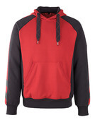 50508-811-0309 Sweat capuche - Vert bouteille/Noir