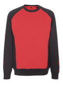 50570-962-0209 Sweatshirt - Rot/Schwarz