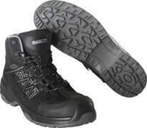 F0129-947-09 Chaussures de sécurité hautes - Noir
