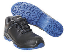 F0140-902-0901 Chaussures de sécurité basses - Noir/Bleu roi